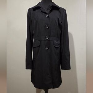Ann Taylor Black Trench Coat